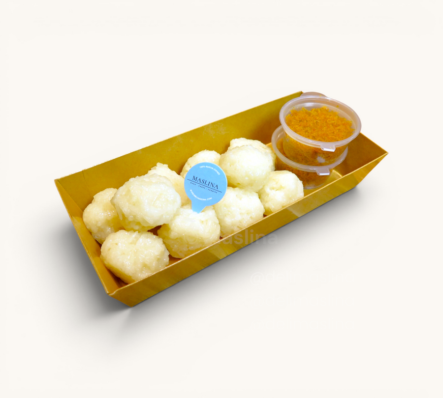 Pulut Serunding Bites