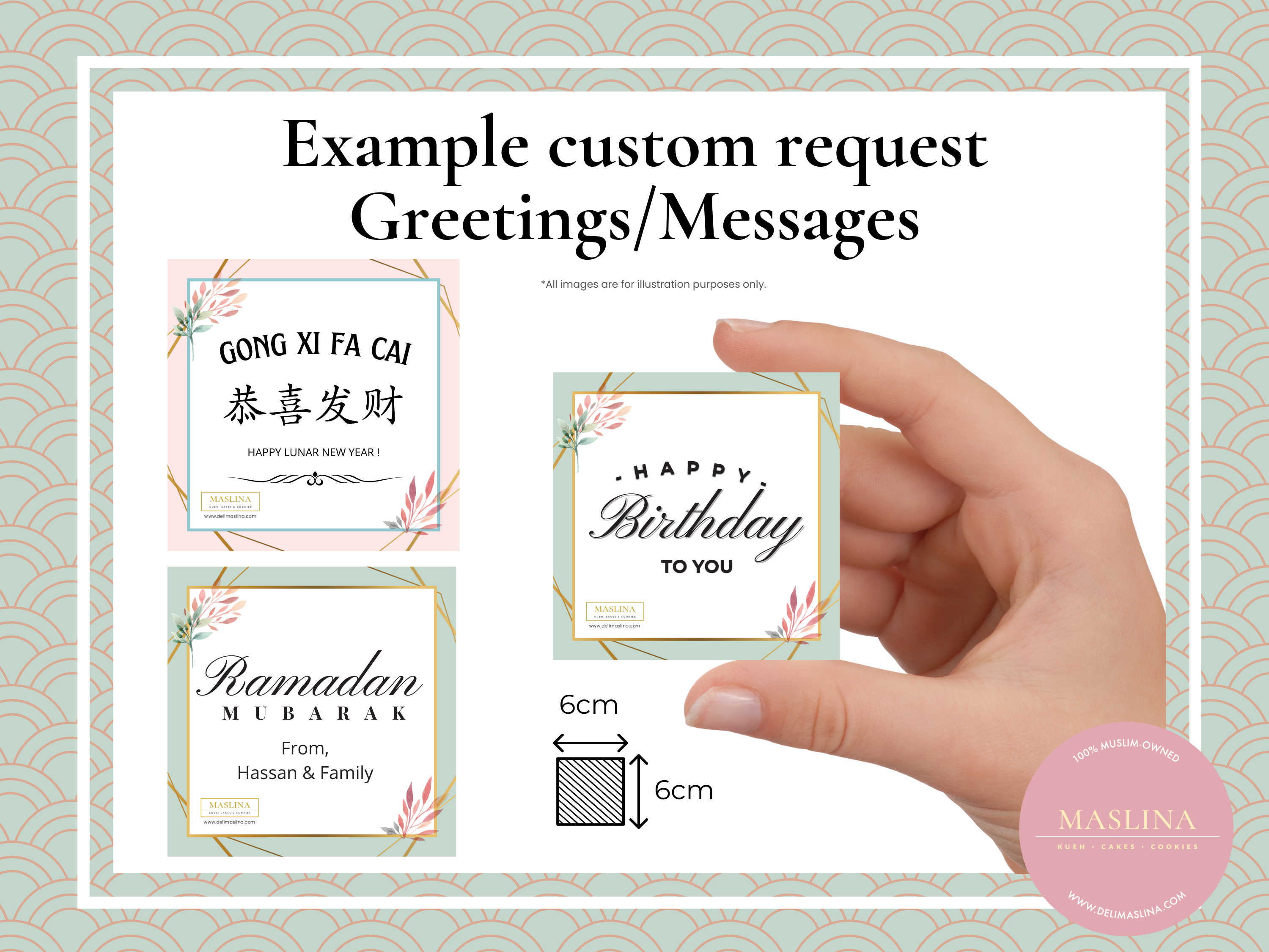 Mini Message Card โ delimaslina