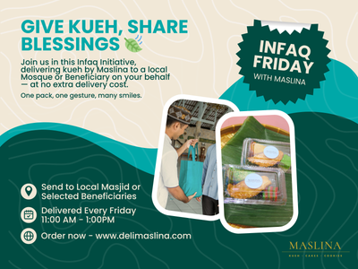 INFAQFRIDAY: Kueh Pack Nikmat