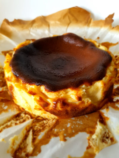 Vanilla Burnt Cheesecake