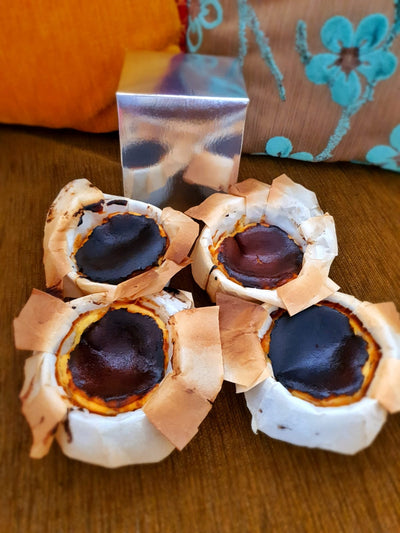 Vanilla Burnt Cheesecake